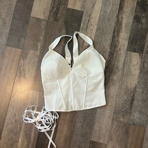 Elegant White Women's Top